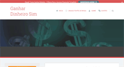 Desktop Screenshot of ganhardinheirosim.com